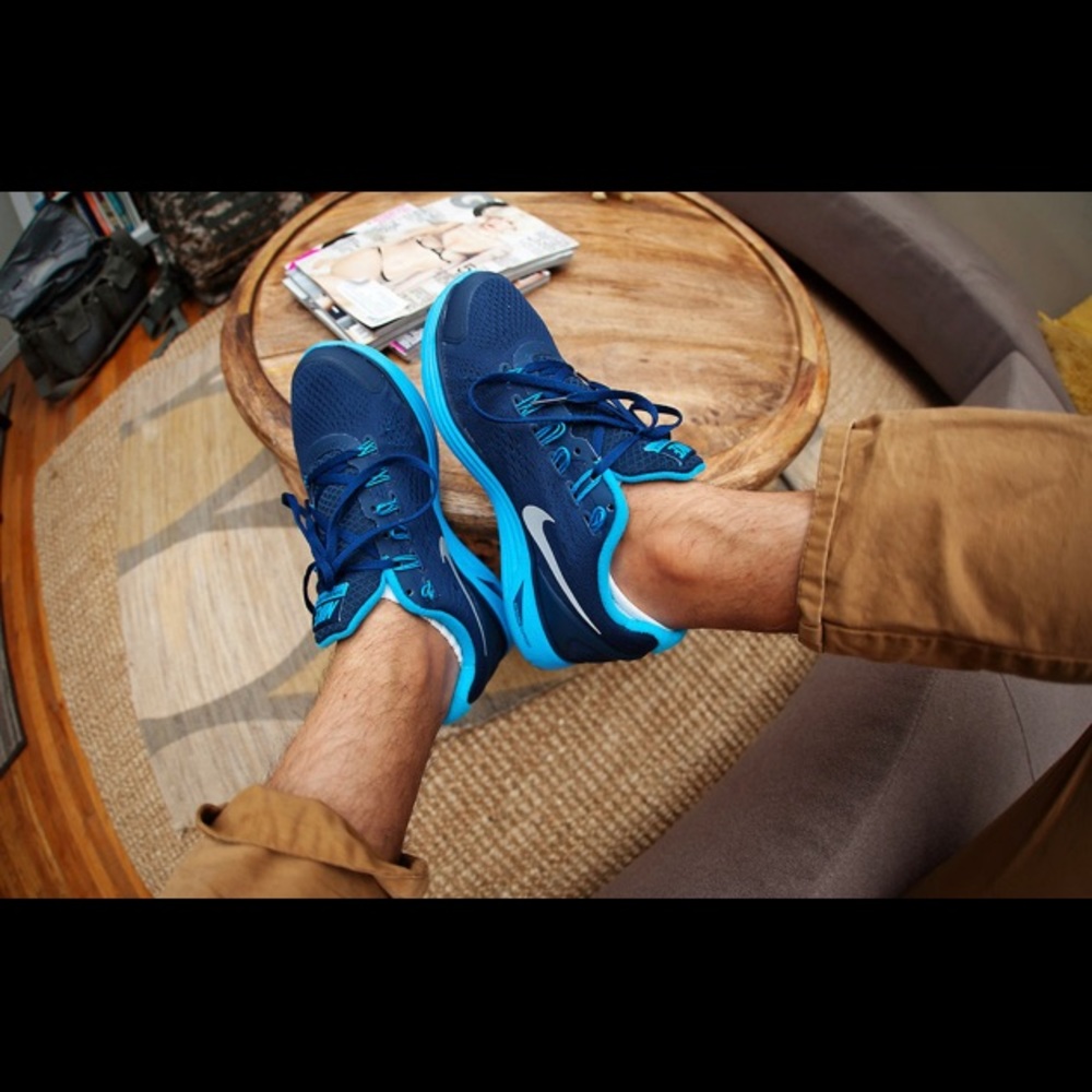 Nike Lunarglide 4 Midnight Navy Sneakers 11.5